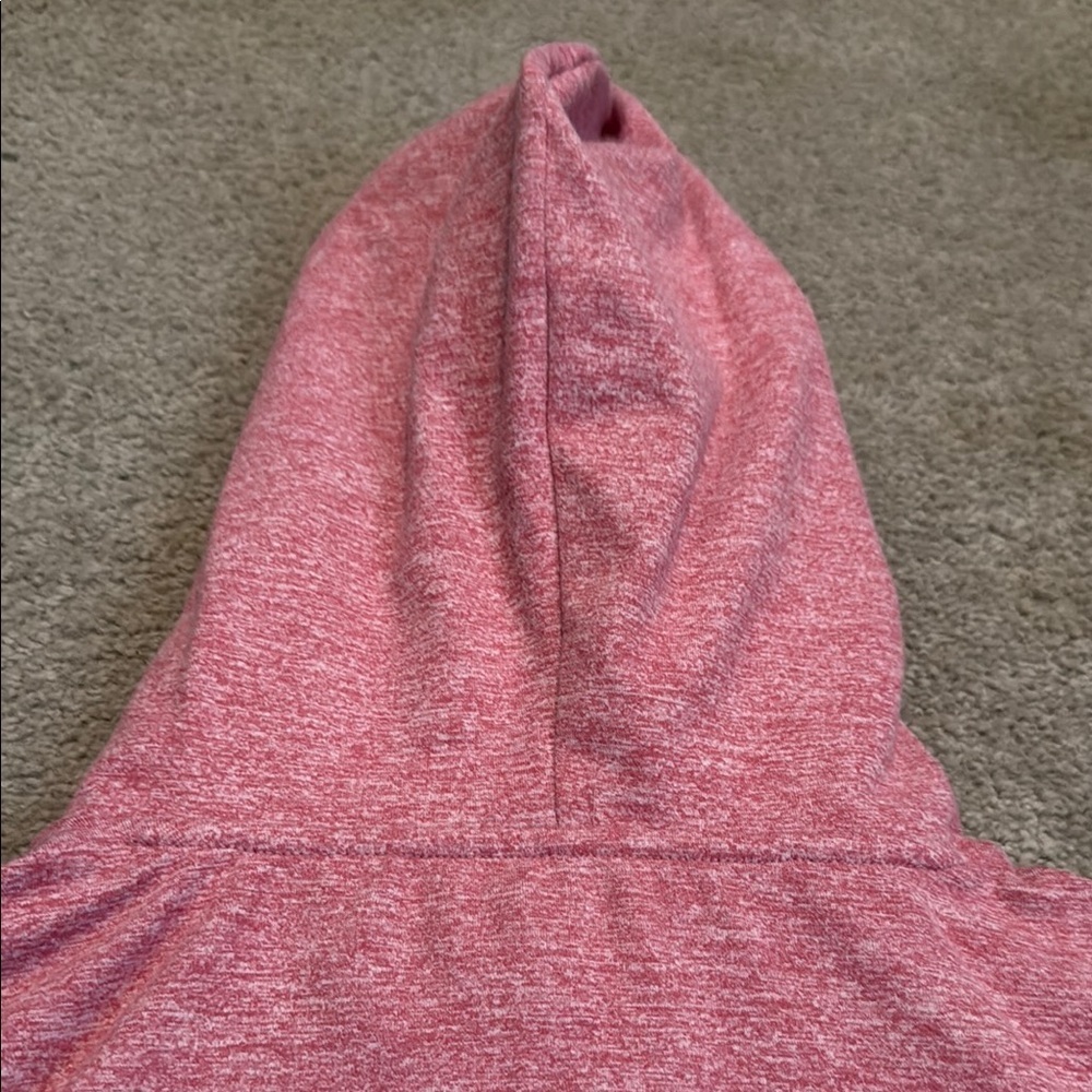 Rhoback Red Heathered Hoodie Relaxed Fit - Picture 6 of 10